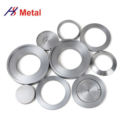 High Density Molybdenum Disc Vertical Thread Steel Forged Molybdenum Ring