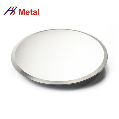 High Purity 99.95% Tungsten Sputtering Target Sandblasting